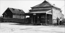 Arno Bay Community Church - 1926 Iron Church Building - On Left 00-00-1932 - SLSA - B 8297 - https://collections.slsa.sa.gov.au/resource/