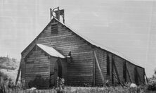 Christ Church Anglican Church - Former - Earlier Building 29-01-2025 - Derek Flannery - From Photograph 