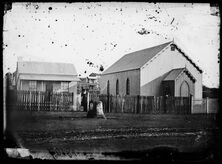 Gulgong Wesleyan Methodist Chapel - Former 00-00-1875 - Mitchell Library, State Library of New South Wales-See Note