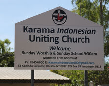 Karama Indonesian Uniting Church  13-05-2024 - Derek Flannery