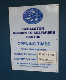 Mission to Seafarers - Geraldton 12-04-2024 - Derek Flannery