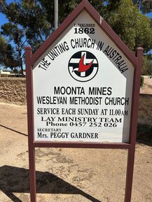 Moonta Mines Uniting Church  04-03-2025 - Derek Flannery