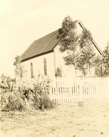 St Bartholomew's Anglican Church - First Church Building 00-00-1920 - https://chapmanvalleyhistory.org.au/churches-of-chapman-vall