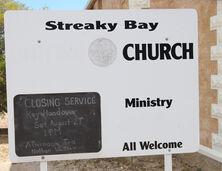 Streaky Bay Uniting Church - Former 02-03-2024 - Derek Flannery