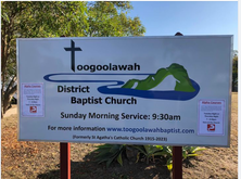 Toogoolawah District Baptist Church 27-04-2024 - Photograph provided by John Huth